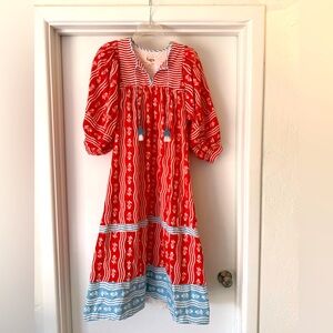 Midi dress by Printfresh with The House that Lars Built